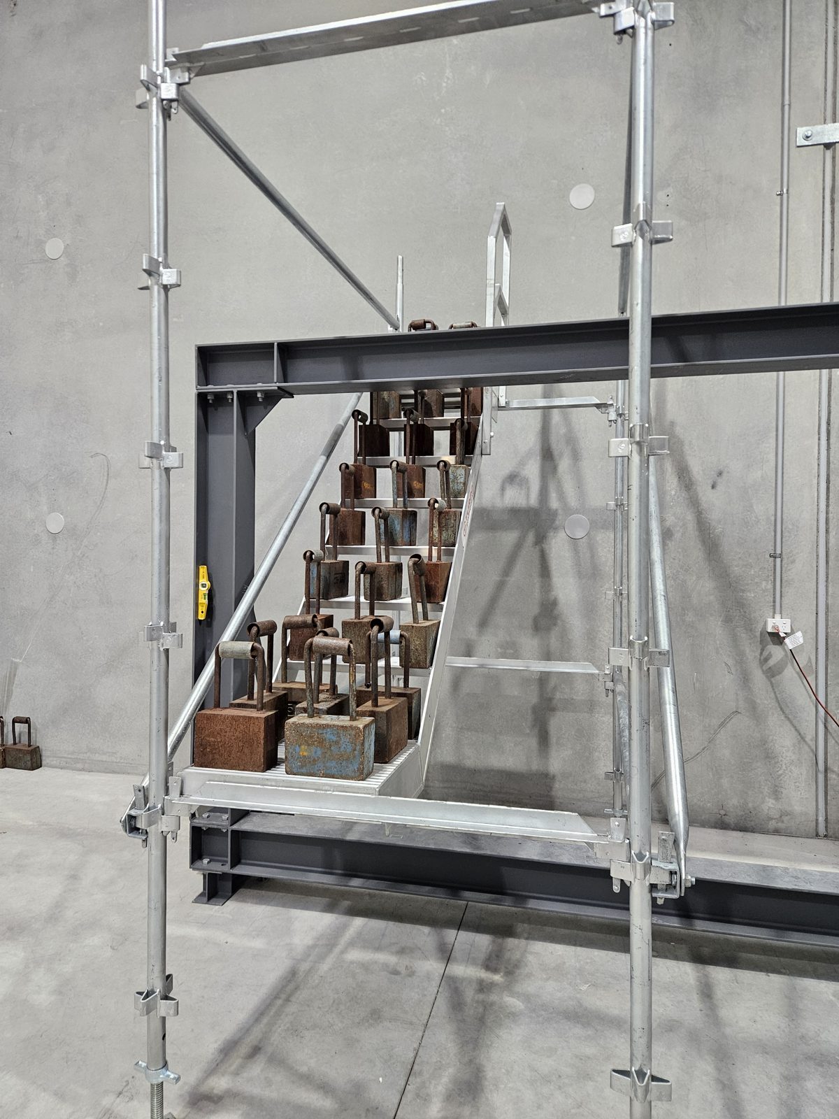 Stair stringer testing